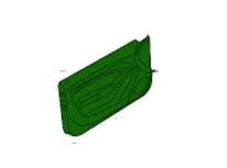 BLK RIGHT FRONT DOOR TRIM PANEL 8T1867103BWFA 2009 AUDI A5 AUDI Foto 1 de 4