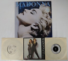 Madonna - True Blue Album 1986 Sire + 3x 7" Singles VG+ K Y893