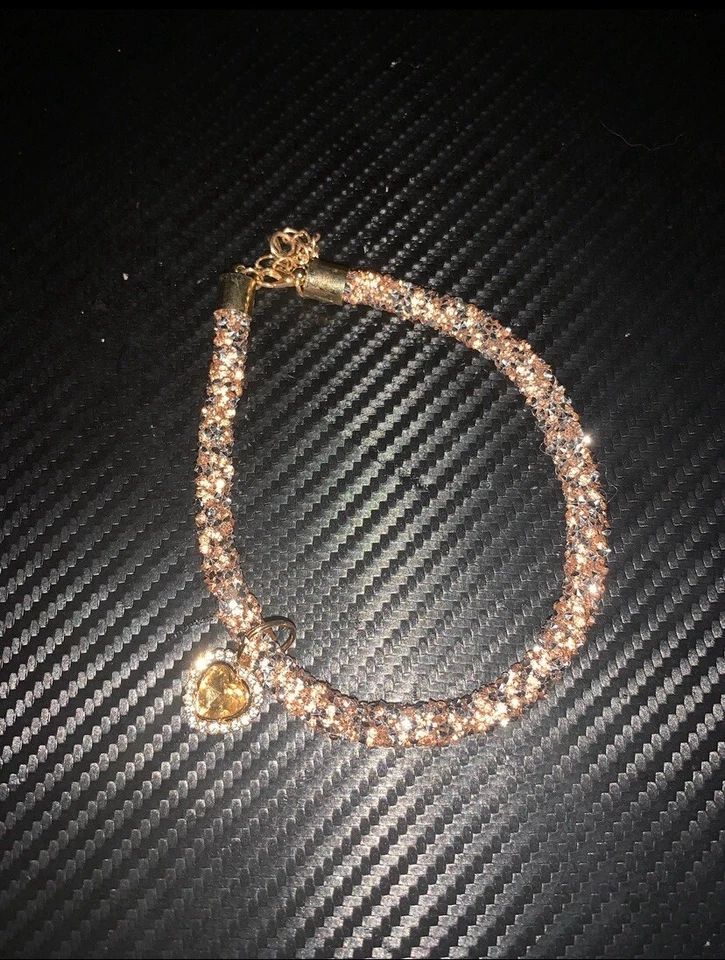 Pet Necklace, Dog Collar, champagne, Large - Image 1 of 1