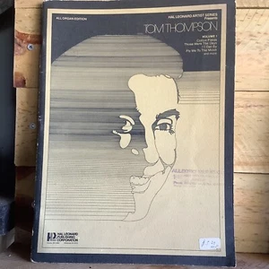 TOM THOMPSON -  VINTAGE MUSIC BOOK ORGAN - VOLUME 1 - Picture 1 of 5