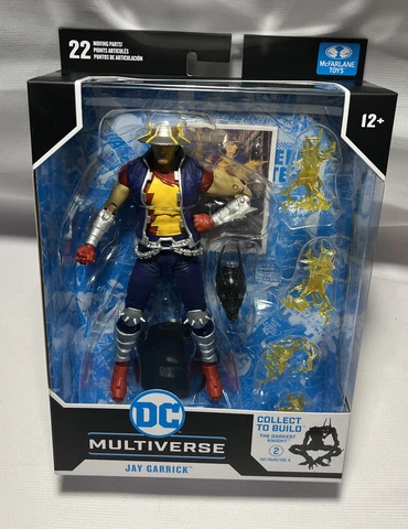 McFarlane DC Multiverse Jay Garrick SPEED METAL BAF Darkest Knight 7" Action Fig Cover