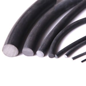 Solid Nitrile Rubber Cord NBR Black O Ring Anti Oil Seal Gasket Dia 2mm to 30mm
