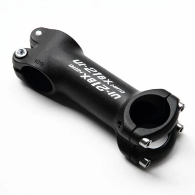 Nitto UI-21BX Stem 31.7mm Bar Clamp  1-1/8" Steerer Clamp In Black All Sizes - Image 1 of 2