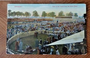Postcard Doncaster Race Course From The Grand Stand 1907 Winners Enclosure - Picture 1 of 2