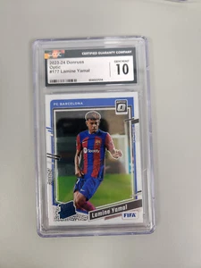 2023-24 Donruss Optic #177 Lamine Yamal Rated Rookie CGC 10 GEM MINT - Picture 1 of 2