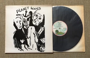 BOB DYLAN PLANET WAVES LP 1974 UK ISLAND A2UB2U PINK RIM EX+ VINYL 158 GRAMS - Picture 1 of 12