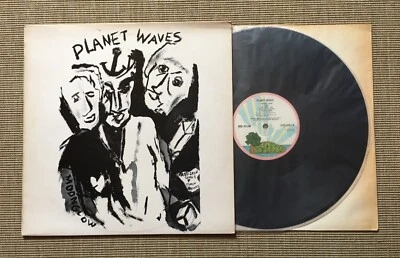BOB DYLAN PLANET WAVES LP 1974 UK ISLAND A2UB2U PINK RIM EX+ VINYL 158 GRAMS - Image 1 of 4