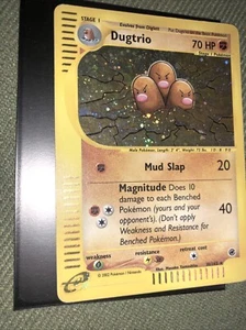 Dugtrio Holo 10/165 - Expedition - Pokemon Card- LP - Picture 1 of 9