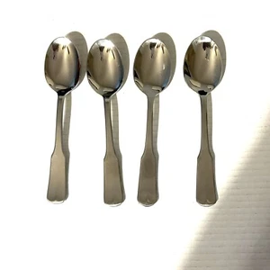 Juego de 4 cucharas soperas ovaladas de acero inoxidable internacional Westminster NUEVO - Imagen 1 de 5