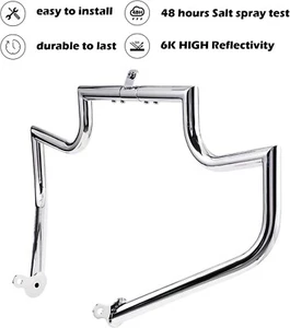 Engine Guard Highway Crash Bar Touring Harley Road King Ultra Glide 1.5'' 09-23 - Picture 1 of 3