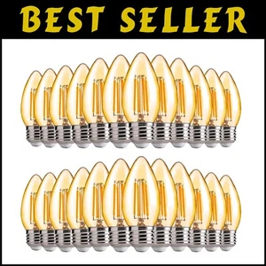 Versatile 40W Equivalent Dimmable Amber LED Bulbs for Stunning Indoor Spaces - Picture 1 of 10