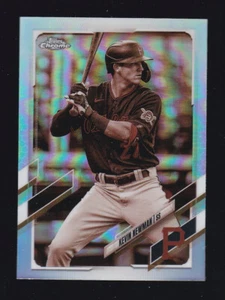 2021 Topps Chrome #2 KEVIN NEWMAN Pittsburgh Pirates SEPIA REFRACTOR Parallel - Picture 1 of 2