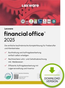 Lexware Financial Office 2025, SW-Download, 1-Jahr Aktualisierungs-Service - Bild 1 von 1