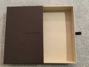 LOUIS VUITTON Medium Brown Drawer Box. 8” x 5.5” x 1 5/8”. NEW. - Picture 1 of 5
