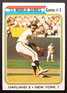 Darold Knowles 1974 Topps '73 World Series Game #1 Vintage - Bild 1 von 2