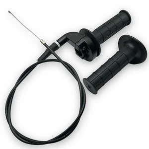 Twist Throttle Grip & Cable Set 39 Inch Pit Dirt Bike Quick Action 125cc 140cc - Picture 1 of 2