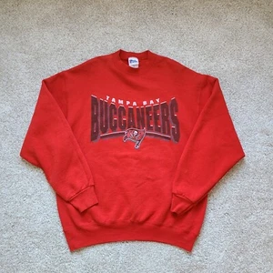 Vintage Tampa Bay Buccaneers Sweatshirt Mens Size XL Mad in the USA - Picture 1 of 6