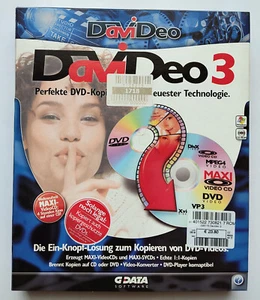 DaviDeo 3 (für DVDs) auf CD-ROM mit Anleitung und Box - Photo 1/3