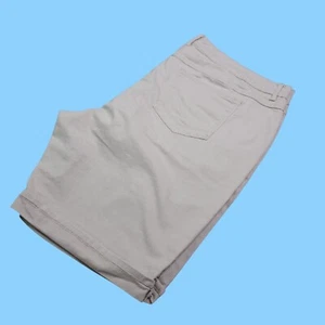 Gloria Vanderbilt All Round Slimming Effect Bermuda Jean Short Plus Sz 20 W - Picture 1 of 6