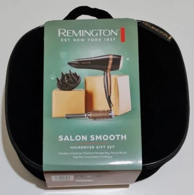 Remington Hair Dryer (Gift Set with Concentrator & Diffuser, Ceramic Ionic Grill - Image 1 of 4