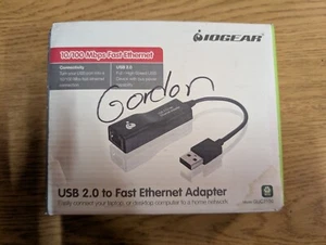 IOGEAR USB 2.0 to fast Ethernet Adapter GUC2100 - Photo 1/4
