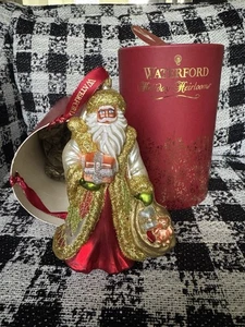 Waterford Holiday Heirlooms 2015 Nostalgic Special Delivery Santa Ornament Boxed - Picture 1 of 9