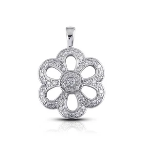 2 Carat E VS2 Round Cut Natural Earth Mined Certified Diamonds 14k Gold Pendant - Picture 1 of 2