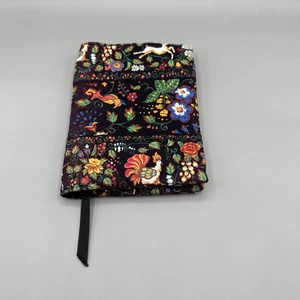 Vera Bradley Tavern In The Green Collection Whimsical Forest Book Cover Pouch - Picture 1 of 5