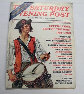 Saturday Evening Post Bicentennial Special - 1776 to 1976 Normal Rockwell - Picture 1 of 3