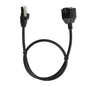 Networks Cable Extension Male To Female With Screw Hole Fixable Adapter Cable CB - Afbeelding 1 van 28