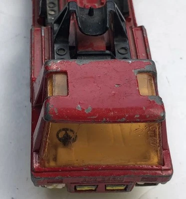 1975 Matchbox Super Kings K-13-2 K-114 Red Aircraft Transporter Scale 1:38. - Image 1 of 4