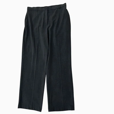East 5th Trousers Secretly Slender Womens 14 Charcoal Gray Classic Professional - Image 1 of 4
