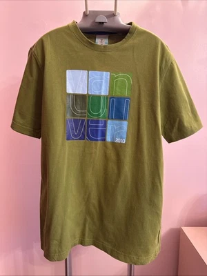 Vancouver Winter Olympics 2010 Green Official Short Sleeve T Shirt Unisex M - Image 1 of 4