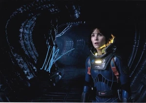 Foto autógrafa firmada a mano de Noomi Rapace Prometheus 8x12 certificado de autenticidad - Imagen 1 de 2