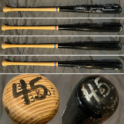 CECIL FIELDER Signed Cooper GAME USED BAT Detroit Tigers AUTOGRAPH Beckett BAS - Image 1 of 4