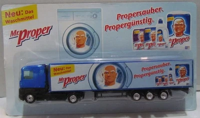 Camión remolque tractor Renault Premium Mr Clean de Alemania, Mr. Adecuado, MIP  Foto 1 de 2