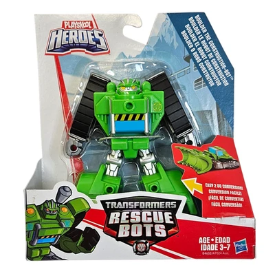 TRANSFORMERS BOULDER RESCUE BOTS FIGURE CONSTRUCTION-BOT MOSC PLAYSKOOL 2015 HTF - Image 1 of 4