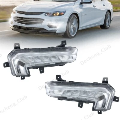 Luces antiniebla LED para Chevrolet Chevy Malibu 2016 2017 2018 luces de parachoques delanteras Foto 1 de 4