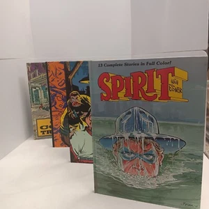 Spirit Color Album Vol 1-3 + Color Treasury Set by Will Eisner. Hardcover HC - Picture 1 of 21