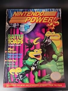 Nintendo Power #25 June 1991 Battle Toads Complete With Poster Great Condition