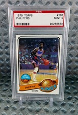 1979-80 Topps #108 Phil Ford ~ All-Star Rookie Card Kansas City Kings PSA 9 MINT