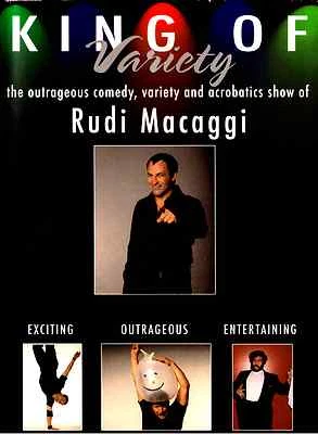 Руди Макаджи король разнообразия (DVD) комедия, цирк акробат, с автографом итальянский - Изображение 1 из 2