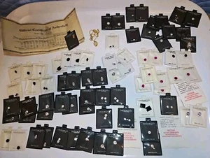 Lindenwold’s Fine Jewelers Assorted Mix Lot of 89 Loose Gems Gold Bar +Necklaces - Picture 1 of 14