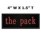 The Pack Horror Movie Patch Embroidered Iron-on Applique Halloween costume