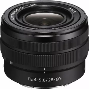 Lente Sony FE 28-60 mm f/4-5,6 SEL2860 para cámara Sony Full-frame E-mount - Imagen 1 de 10