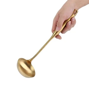 Stainless Steel Ladle Spoon Big Soup Ladle Kitchen Spatula Turner Cooking Too... - Picture 1 of 9