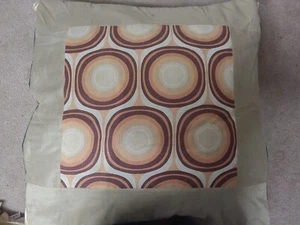 Scandia Down 100% cotton case Made In West Germany Vintage 30"x29" Pillow huge - Picture 1 of 14