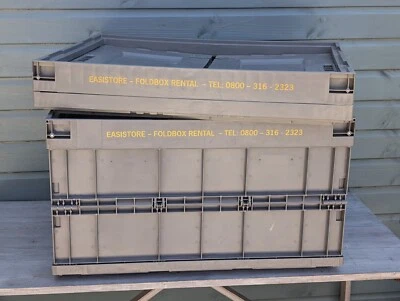USED EXTRA LARGE 160 Litre Folding Container Crate, Walther Faltbox & Similar  - Image 1 of 4