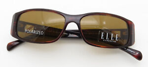 ELLE Womens Sunglasses EL18812P Slim Brown Frame Brown Polarized Lenses