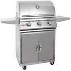 Blaze Freestanding Gas Grill, 25" Stainless Steel - Ng Or Lp